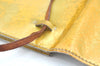 Authentic Louis Vuitton Vernis Kenmare Shoulder Cross Bag Pouch Yellow LV 1585J