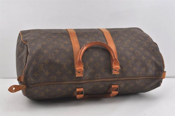 Authentic Louis Vuitton Monogram Keepall 50 Travel Boston Bag Old Model LV 1587J