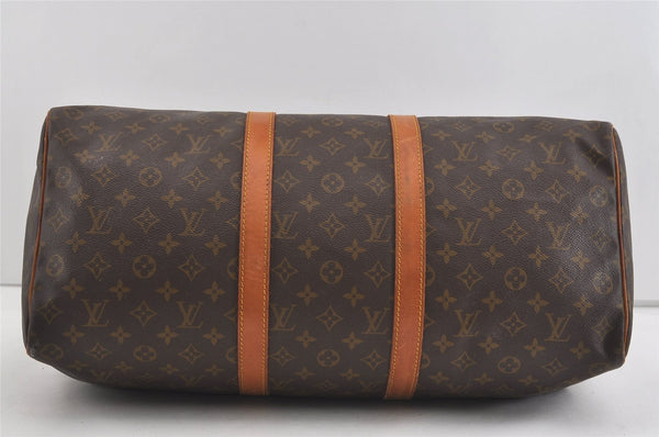 Authentic Louis Vuitton Monogram Keepall 50 Travel Boston Bag Old Model LV 1587J