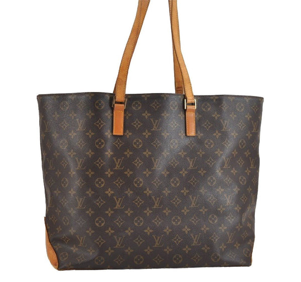 Authentic Louis Vuitton Monogram Cabas Alto Shoulder Tote Bag M51152 LV 1588J