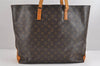 Authentic Louis Vuitton Monogram Cabas Alto Shoulder Tote Bag M51152 LV 1588J