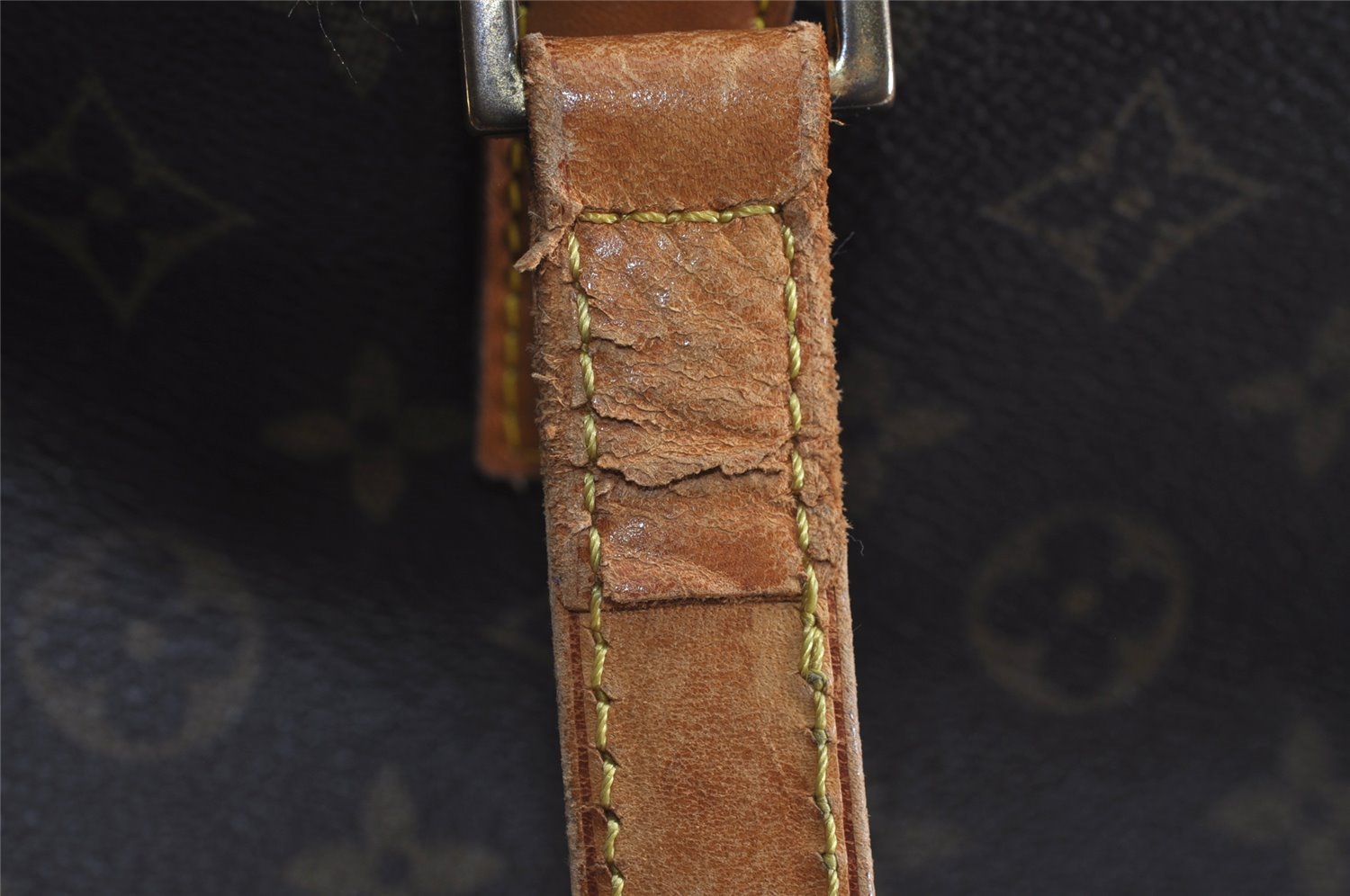 Authentic Louis Vuitton Monogram Cabas Alto Shoulder Tote Bag M51152 LV 1588J