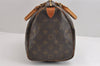 Authentic Louis Vuitton Monogram Speedy 30 Hand Boston Bag M41526 LV 1589J