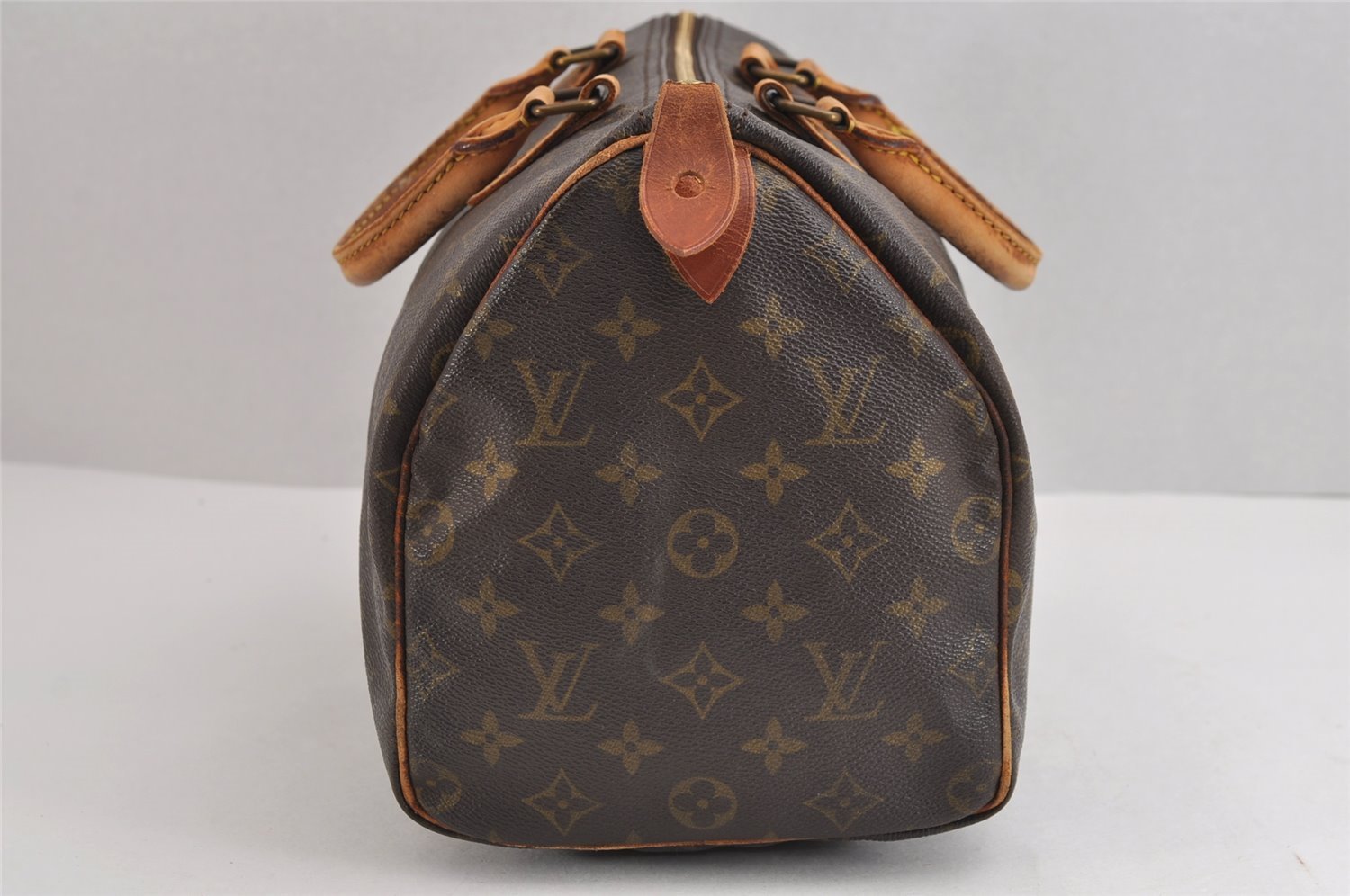 Authentic Louis Vuitton Monogram Speedy 30 Hand Boston Bag M41526 LV 1589J