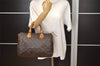 Authentic Louis Vuitton Monogram Speedy 30 Hand Boston Bag M41526 LV 1589J