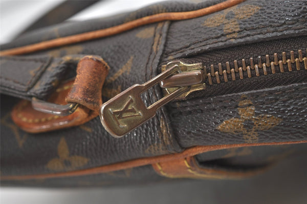 Authentic Louis Vuitton Monogram Danube Shoulder Crossbody Bag M45266 Junk 1591J