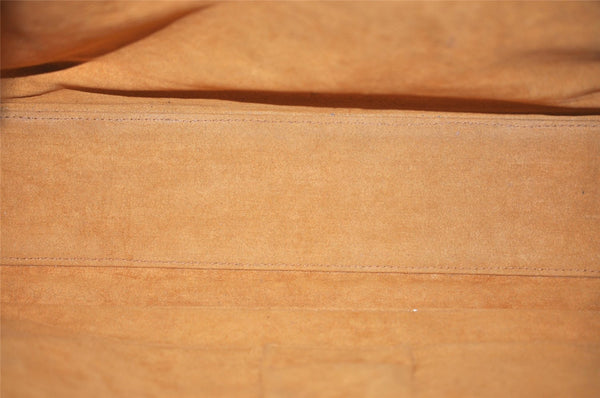 Authentic Louis Vuitton Epi Sorbonne Hand Business Bag Brown M54513 LV 1592I