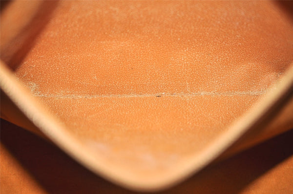 Authentic Louis Vuitton Epi Sorbonne Hand Business Bag Brown M54513 LV 1592I