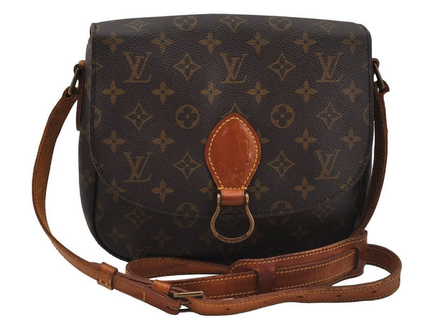 Authentic Louis Vuitton Monogram Saint Cloud GM M51242 Shoulder Bag Junk 1592J