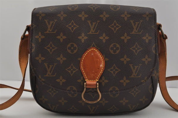Authentic Louis Vuitton Monogram Saint Cloud GM M51242 Shoulder Bag Junk 1592J