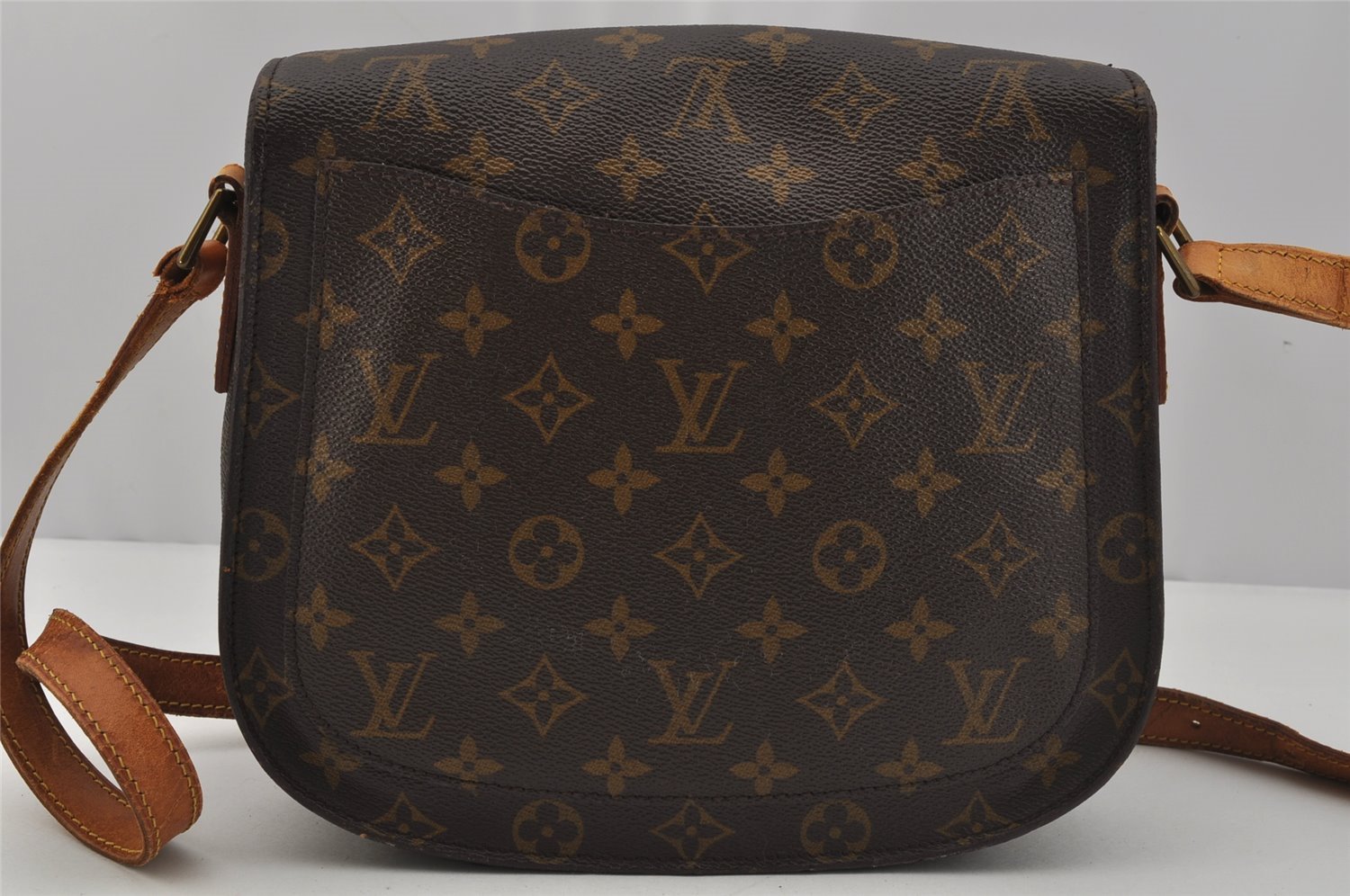Authentic Louis Vuitton Monogram Saint Cloud GM M51242 Shoulder Bag Junk 1592J