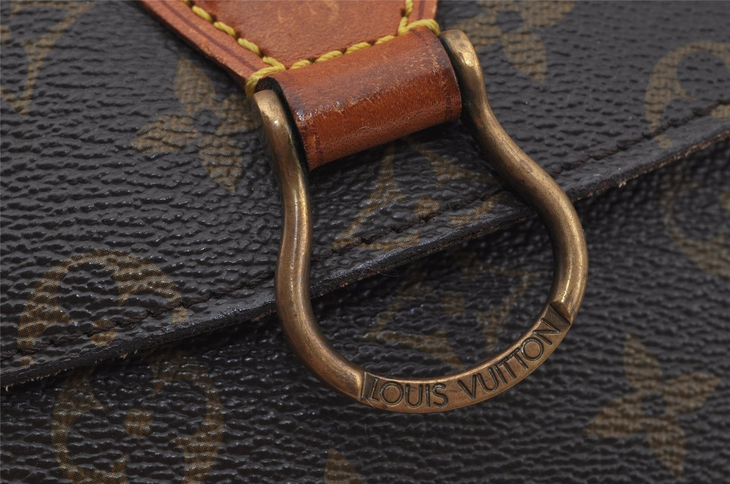 Authentic Louis Vuitton Monogram Saint Cloud GM M51242 Shoulder Bag Junk 1592J