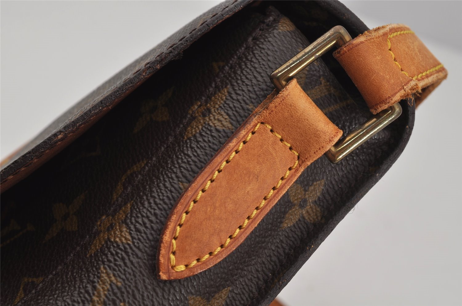 Authentic Louis Vuitton Monogram Saint Cloud GM M51242 Shoulder Bag Junk 1592J