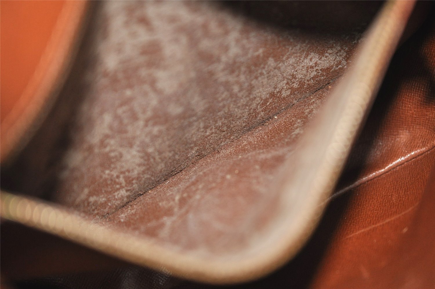 Authentic Louis Vuitton Monogram Saint Cloud GM M51242 Shoulder Bag Junk 1592J