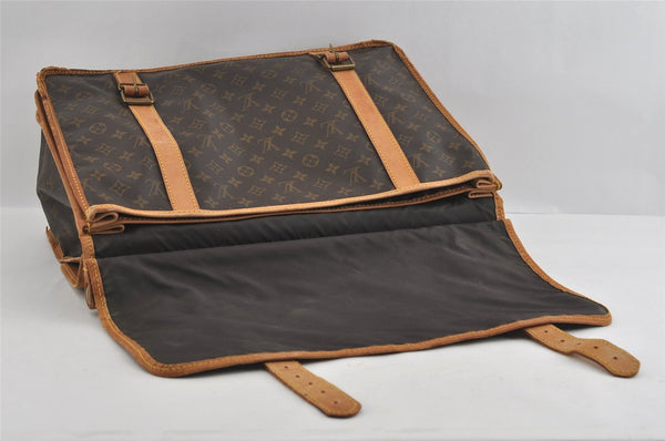 Authentic Louis Vuitton Monogram Sac Kleber Travel Bag Old Model LV 1593I