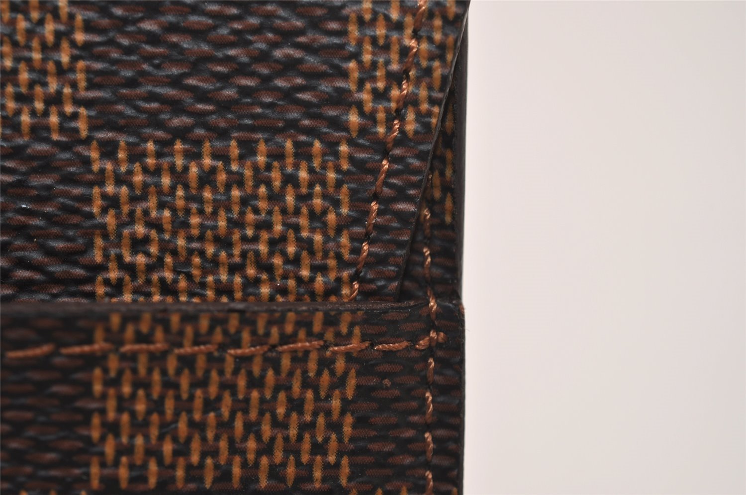 Authentic Louis Vuitton Damier Etui Cigarette Case N63024 LV 1595I