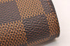 Authentic Louis Vuitton Damier Etui Cigarette Case N63024 LV 1595I