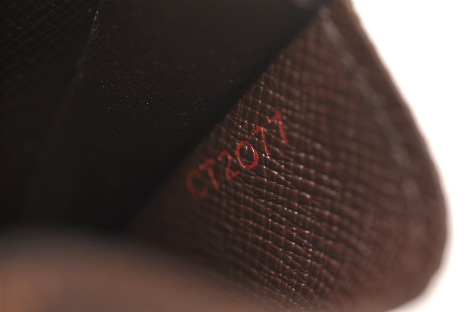 Authentic Louis Vuitton Damier Etui Cigarette Case N63024 LV 1595I