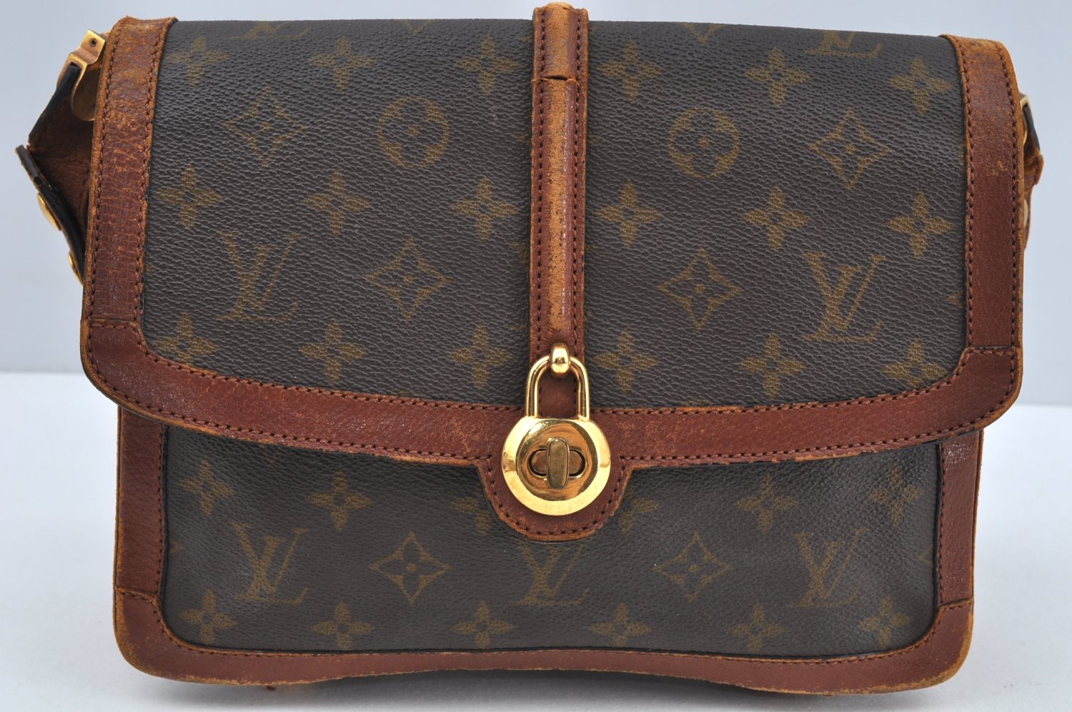 Authentic Louis Vuitton Monogram Sac Vendome Shoulder Cross Bag Old Model 1595J