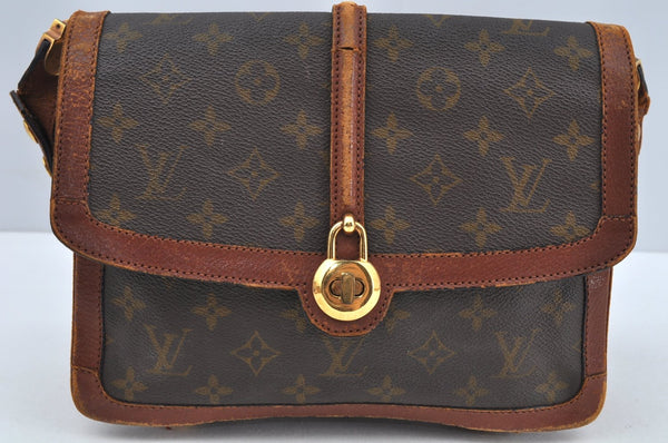 Authentic Louis Vuitton Monogram Sac Vendome Shoulder Cross Bag Old Model 1595J