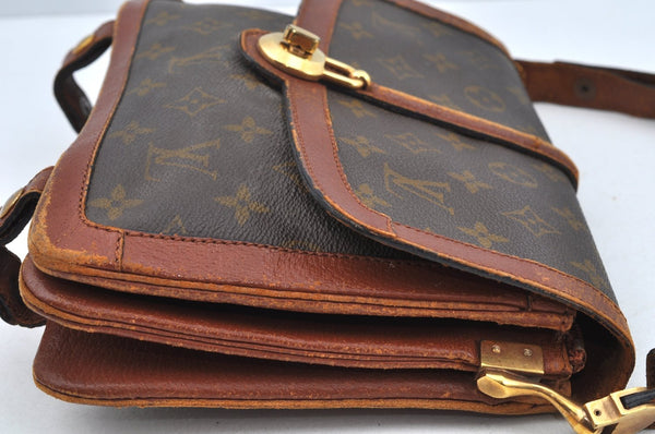 Authentic Louis Vuitton Monogram Sac Vendome Shoulder Cross Bag Old Model 1595J