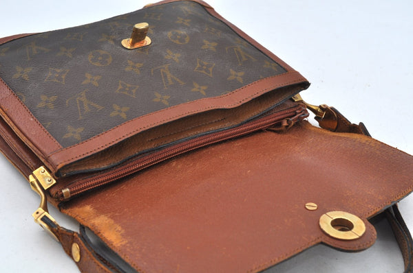 Authentic Louis Vuitton Monogram Sac Vendome Shoulder Cross Bag Old Model 1595J