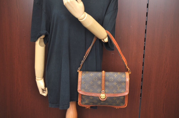 Authentic Louis Vuitton Monogram Sac Vendome Shoulder Cross Bag Old Model 1595J