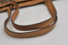 Authentic GUCCI Shoulder Tote Bag GG Canvas Leather 0021098 Brown Junk 1595K