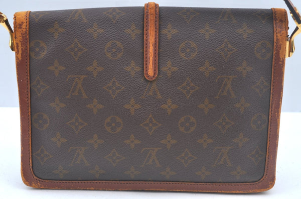 Authentic Louis Vuitton Monogram Sac Vendome Shoulder Cross Bag Old Model 1596J