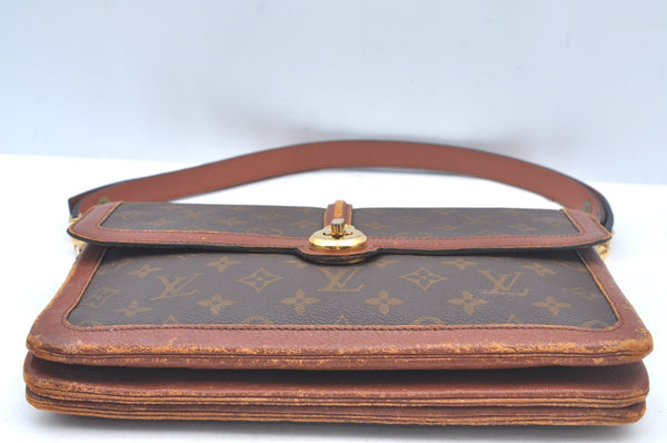 Authentic Louis Vuitton Monogram Sac Vendome Shoulder Cross Bag Old Model 1596J