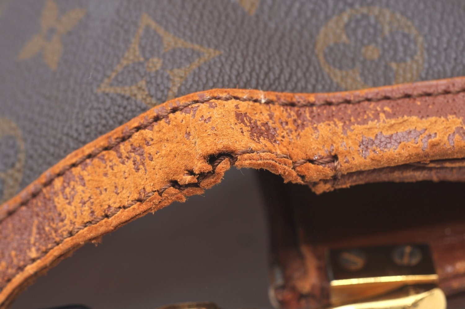 Authentic Louis Vuitton Monogram Sac Vendome Shoulder Cross Bag Old Model 1596J