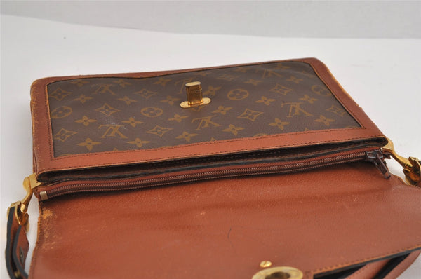 Authentic Louis Vuitton Monogram Sac Vendome Shoulder Cross Bag Old Model 1596J