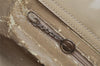 Authentic GUCCI Vintage Shoulder Bag Purse Enamel White Cream Junk 1596K
