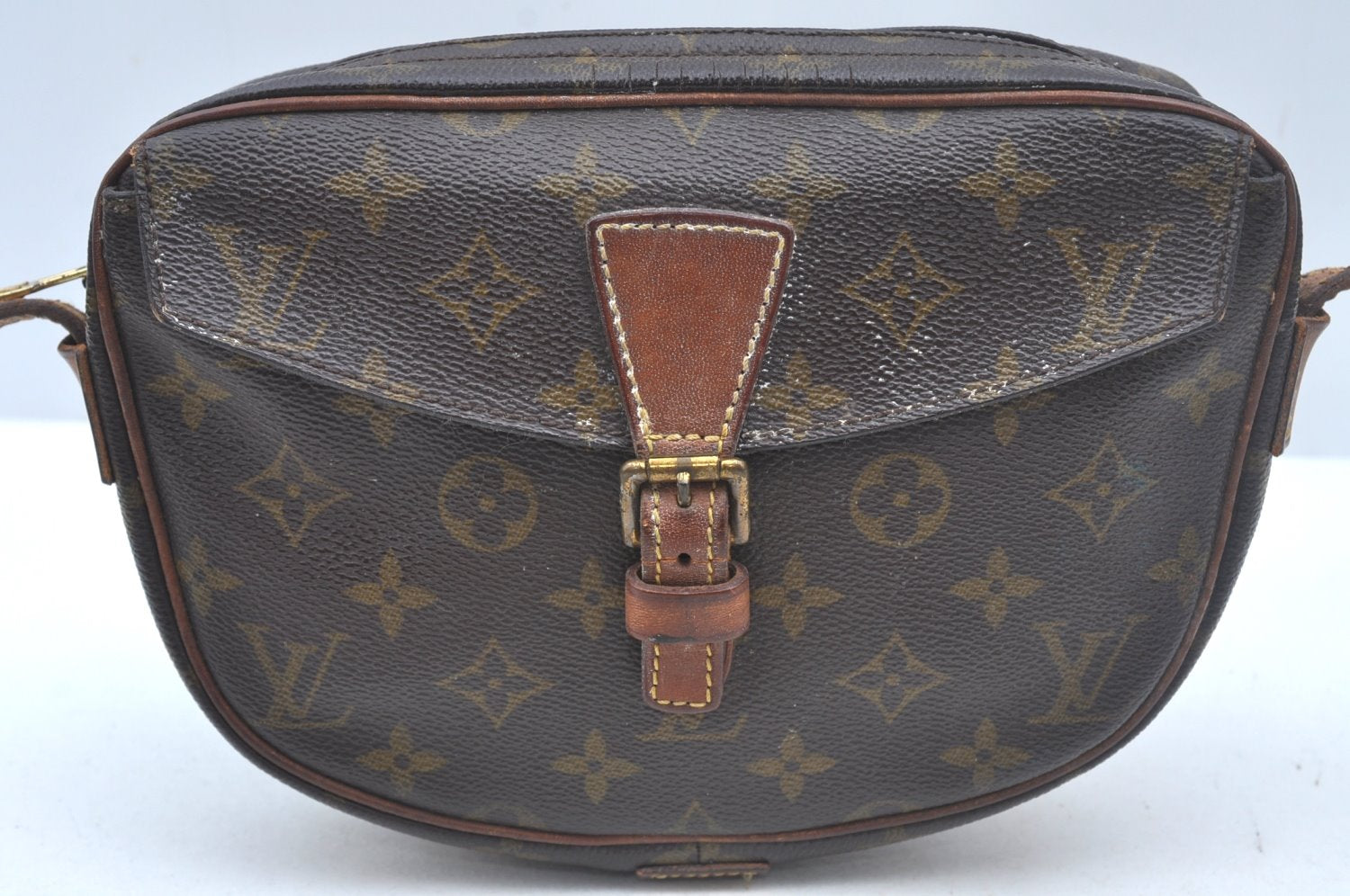 Auth Louis Vuitton Monogram Jeune Fille PM Shoulder Cross Bag Old Model LV 1597J