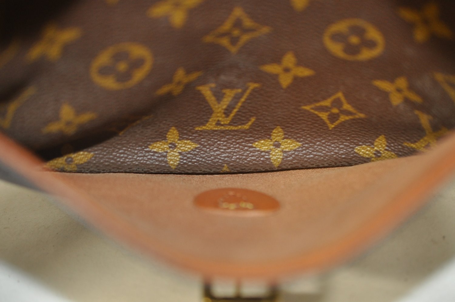 Auth Louis Vuitton Monogram Jeune Fille PM Shoulder Cross Bag Old Model LV 1597J