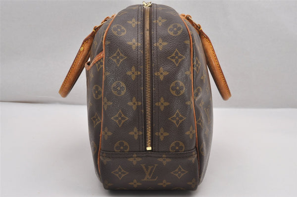 Authentic Louis Vuitton Monogram Deauville Hand Bag M47270 LV Junk 1598J