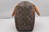 Authentic Louis Vuitton Monogram Deauville Hand Bag M47270 LV Junk 1598J