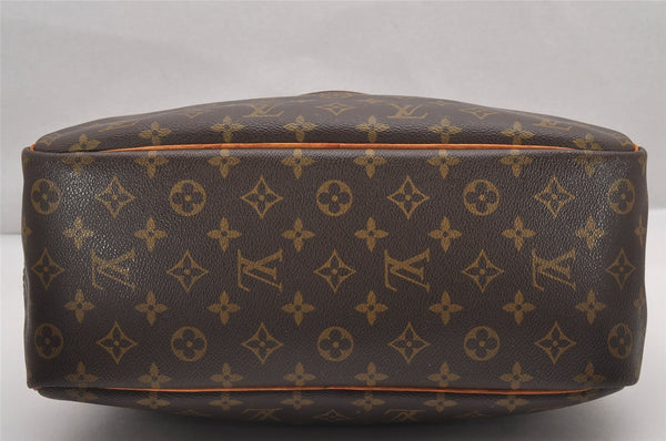 Authentic Louis Vuitton Monogram Deauville Hand Bag M47270 LV Junk 1598J