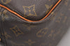 Authentic Louis Vuitton Monogram Deauville Hand Bag M47270 LV Junk 1598J