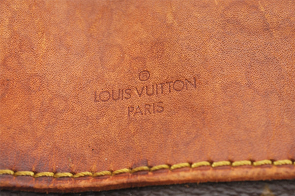 Authentic Louis Vuitton Monogram Deauville Hand Bag M47270 LV Junk 1598J