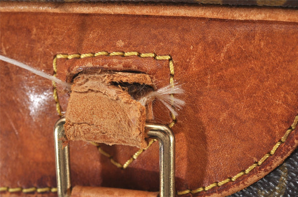 Authentic Louis Vuitton Monogram Deauville Hand Bag M47270 LV Junk 1598J