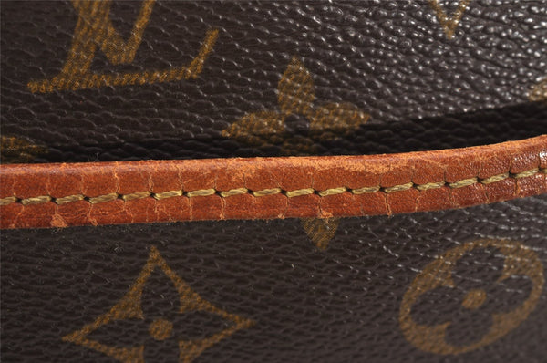 Authentic Louis Vuitton Monogram Deauville Hand Bag M47270 LV Junk 1598J