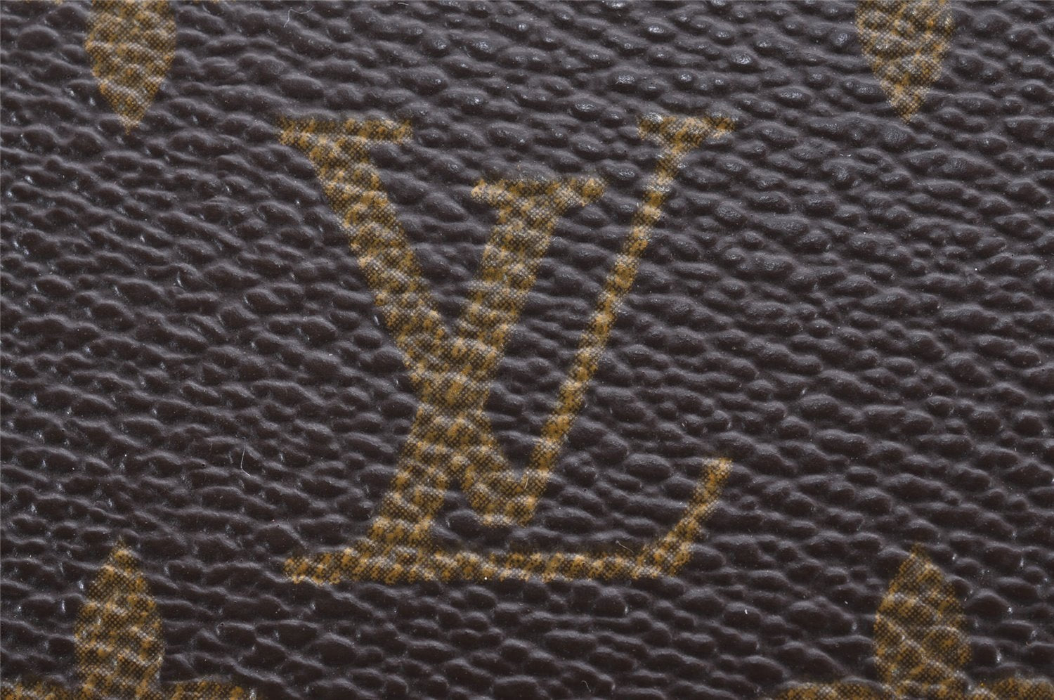 Authentic Louis Vuitton Monogram Deauville Hand Bag M47270 LV Junk 1598J