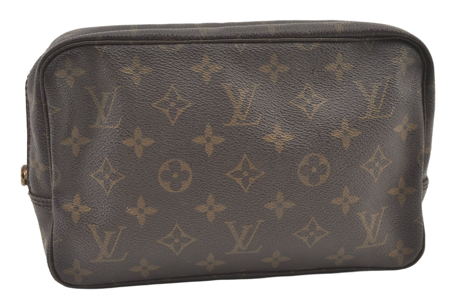 Auth Louis Vuitton Monogram Trousse Toilette 23 Clutch Bag M47524 LV Junk 1598K