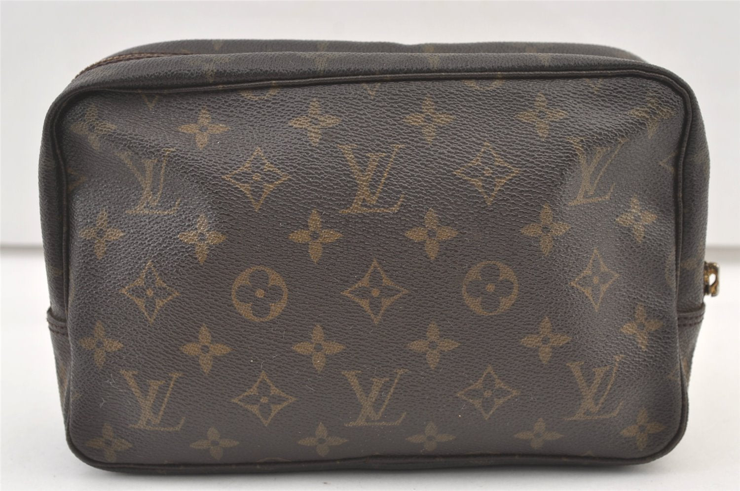 Auth Louis Vuitton Monogram Trousse Toilette 23 Clutch Bag M47524 LV Junk 1598K