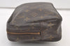 Auth Louis Vuitton Monogram Trousse Toilette 23 Clutch Bag M47524 LV Junk 1598K