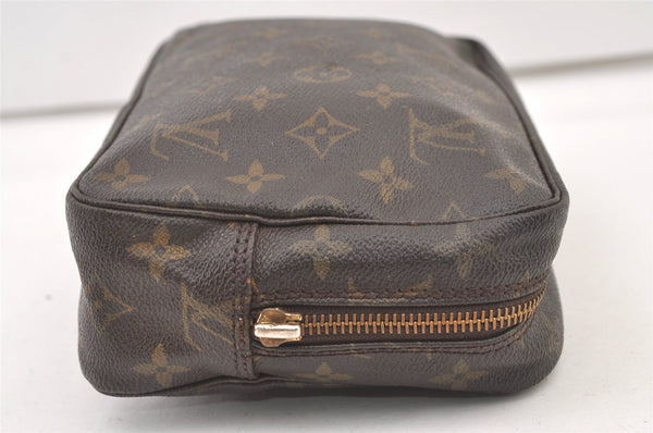 Auth Louis Vuitton Monogram Trousse Toilette 23 Clutch Bag M47524 LV Junk 1598K