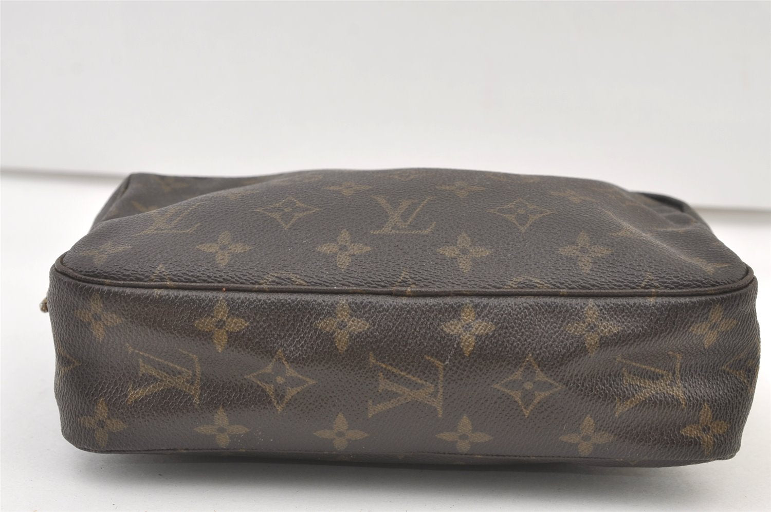 Auth Louis Vuitton Monogram Trousse Toilette 23 Clutch Bag M47524 LV Junk 1598K