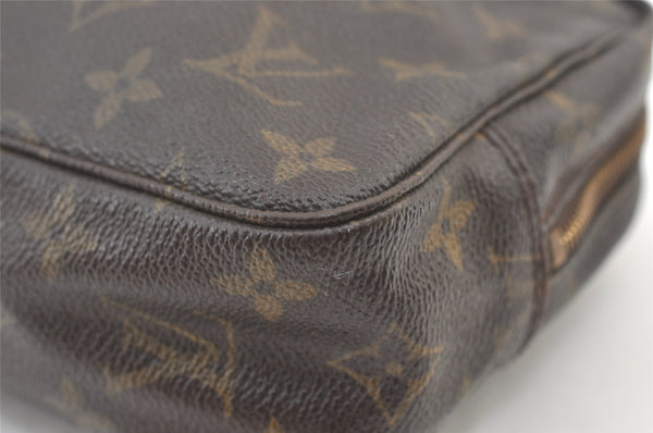 Auth Louis Vuitton Monogram Trousse Toilette 23 Clutch Bag M47524 LV Junk 1598K