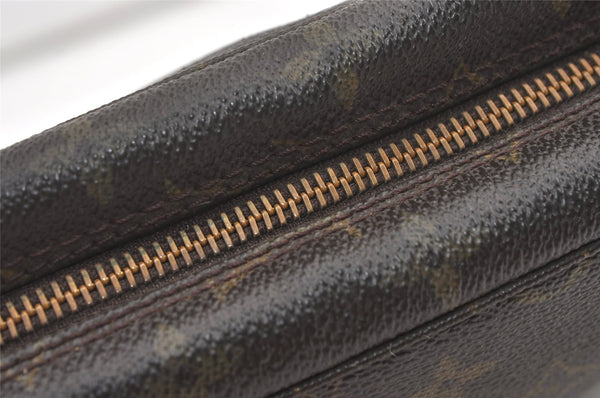 Auth Louis Vuitton Monogram Trousse Toilette 23 Clutch Bag M47524 LV Junk 1598K